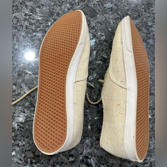 Vans Authentic Lo Pro Speckled Canvas Sneakers Size 10 - Picture 3 of 8